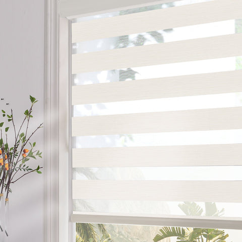 Persilux Corded Zebra Blinds for Windows