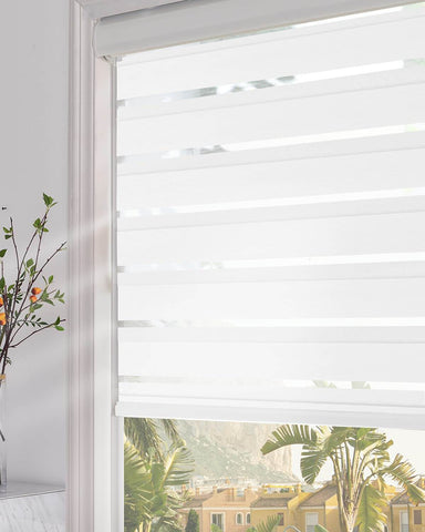 Persilux Corded Zebra Blinds for Windows