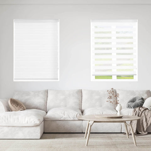 Persilux Corded Zebra Blinds for Windows