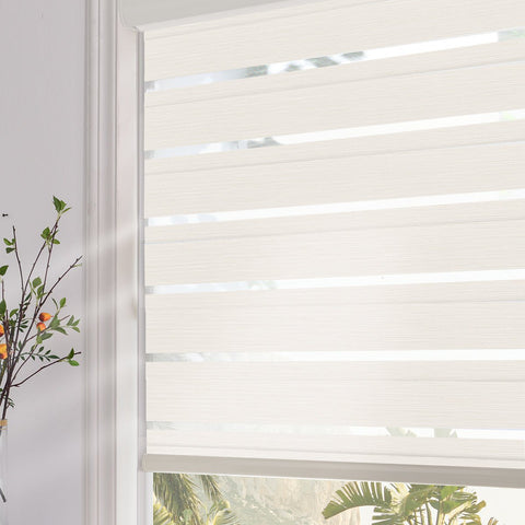 Persilux Corded Zebra Blinds for Windows