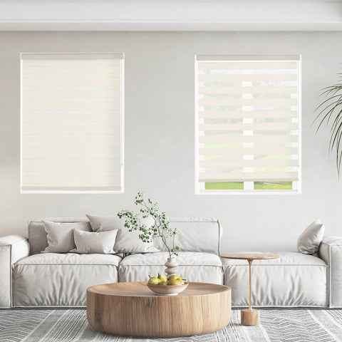 Persilux Corded Zebra Blinds for Windows