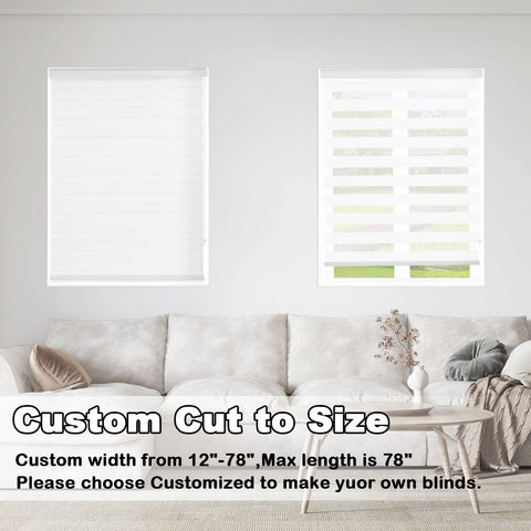 Persilux Corded Zebra Blinds for Windows