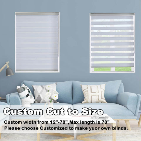 Persilux Corded Zebra Blinds for Windows