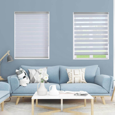 Persilux Corded Zebra Blinds for Windows