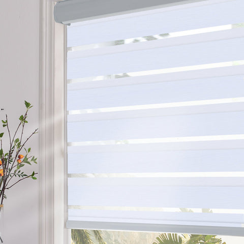 Persilux Corded Zebra Blinds for Windows