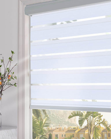 Persilux Corded Zebra Blinds for Windows