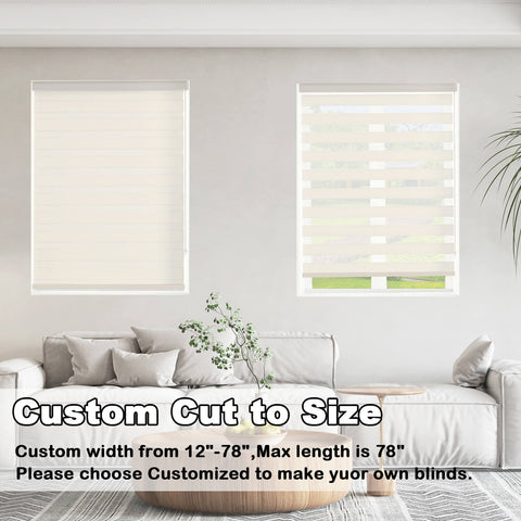 Persilux Corded Zebra Blinds for Windows